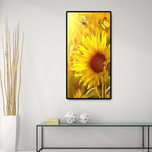 Load image into Gallery viewer, Sunflower - Full Drill Round Drill - 45x85cm
