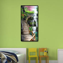 Load image into Gallery viewer, Waterfall Trestle - Full Drill Round Drill -
