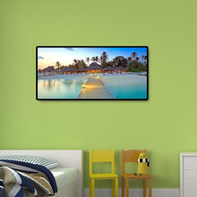 Load image into Gallery viewer, Beach Villa - Full Drill Round Drill - 80x40cm
