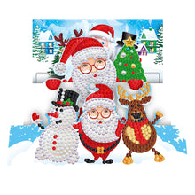 Load image into Gallery viewer, 8pcs/Set-Christmas-Diamond Greeting Cards
