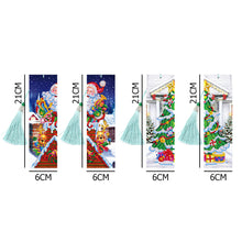 Load image into Gallery viewer, 4pcs Christmas-DIY Diamond Painting Bookmark
