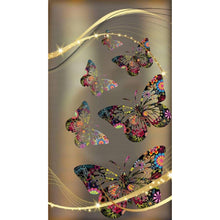 Load image into Gallery viewer, Butterfly-Full Drill Diamond Painting-30x60cm
