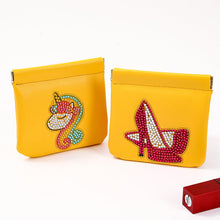 Load image into Gallery viewer, DIY Diamond painting-lipstick bag airpods protective case cosmetic bag
