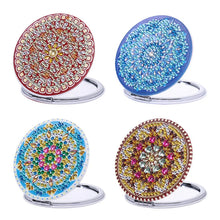 Load image into Gallery viewer, Mandala-Diamond Makeup Mirror
