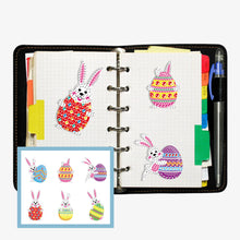 Load image into Gallery viewer, 6pcs-Easter-Diamond Painting Free Stickers
