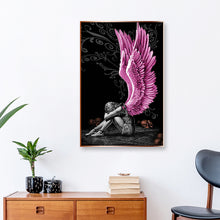 Load image into Gallery viewer, Fallen Angel 5D Diamond Painting Full Round Drill (40*80)
