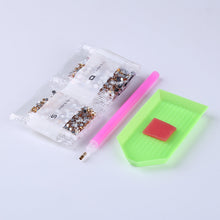 Load image into Gallery viewer, 4pcs/Set-Holiday-Diamond Greeting Cards
