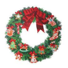 Load image into Gallery viewer, Christmas-Single Side Drill-Diamond Wreath
