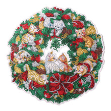 Load image into Gallery viewer, Christmas-Single Side Drill-Diamond Wreath
