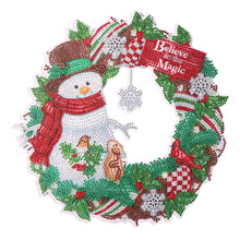 Load image into Gallery viewer, Christmas-Single Side Drill-Diamond Wreath
