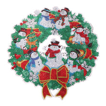 Load image into Gallery viewer, Christmas-Single Side Drill-Diamond Wreath
