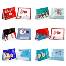 Load image into Gallery viewer, 6pcs/Set-Christmas-Diamond Greeting Cards
