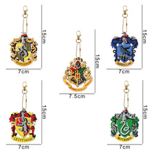 Load image into Gallery viewer, 5pcs Diamond Painting DIY Harry Keychains
