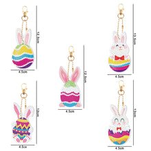 Load image into Gallery viewer, 5pcs Rabbit Single Sided Keychain
