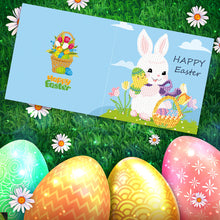 Load image into Gallery viewer, 4pcs/Set-Easter-Diamond Greeting Cards
