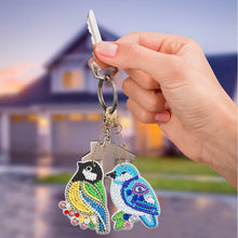 Load image into Gallery viewer, 8pcs Bird Double Sided Keychain
