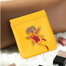 Load image into Gallery viewer, DIY Diamond painting-lipstick bag airpods protective case cosmetic bag
