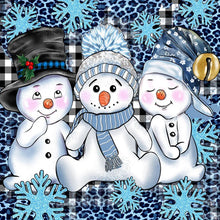 Load image into Gallery viewer, Snowman-Full Round Diamond Painting-30x30cm
