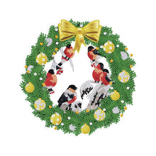 Load image into Gallery viewer, Christmas-Single Side Drill-Diamond Wreath
