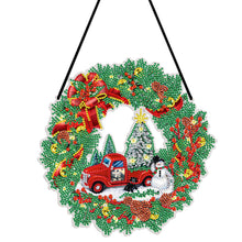 Load image into Gallery viewer, Christmas-Single Side Drill-Diamond Wreath
