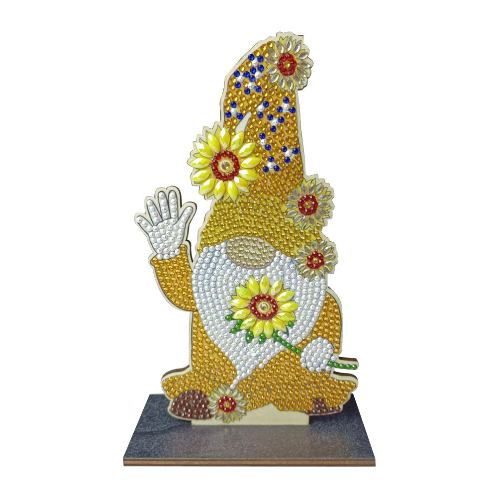 Gnome Single Sided Wooden Desktop Ornaments