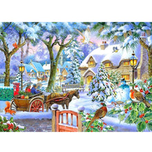 Load image into Gallery viewer, Christmas-Full Drill Diamond Painting
