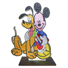 Load image into Gallery viewer, Mickey Single Sided Wooden Desktop Ornaments
