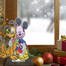 Load image into Gallery viewer, Mickey Single Sided Wooden Desktop Ornaments
