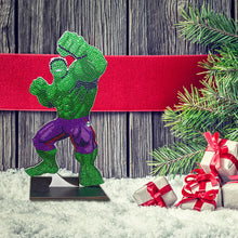 Load image into Gallery viewer, Hulk Single Sided Wooden Desktop Ornaments
