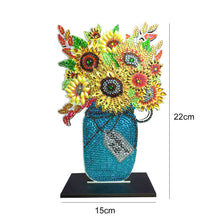 Load image into Gallery viewer, Family Bouquet Single Sided Wooden Desktop Ornaments
