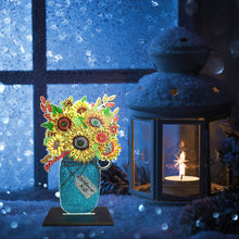 Load image into Gallery viewer, Family Bouquet Single Sided Wooden Desktop Ornaments
