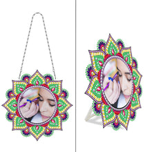 Load image into Gallery viewer, Mandala-Diamond Hanging Mirror

