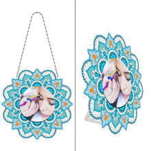 Load image into Gallery viewer, Mandala-Diamond Hanging Mirror
