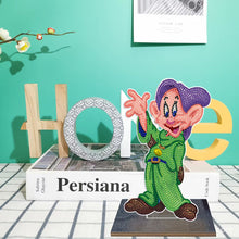 Load image into Gallery viewer, Dwarf Single Sided Wooden Desktop Ornaments
