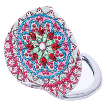 Load image into Gallery viewer, Mandala-Diamond Makeup Mirror
