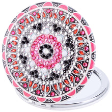 Load image into Gallery viewer, Mandala-Diamond Makeup Mirror

