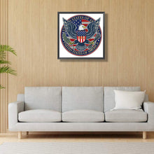 Load image into Gallery viewer, Eagle-Full Round Diamond Painting-30x30cm
