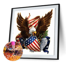 Load image into Gallery viewer, Eagle-Full Round Diamond Painting-30x30cm
