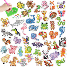 Load image into Gallery viewer, 4pcs/set-Animal-Diamond Sticker
