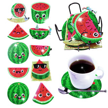 Load image into Gallery viewer, Cartoon Plants-Wooden Diamond Coaster
