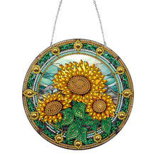 Load image into Gallery viewer, Stained Glass Animal-Double Side Drill-Diamond Painting Pendant
