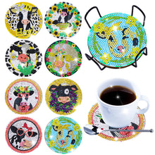 Load image into Gallery viewer, Animal-Wooden Diamond Painting Coaster
