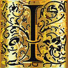 Load image into Gallery viewer, 24 Alphabet-Diamond Sticker
