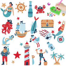 Load image into Gallery viewer, 2pcs/set-Pirate Ship-Diamond Sticker
