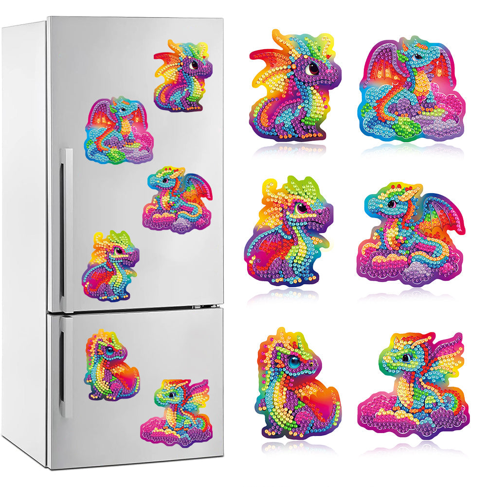 6Pcs/Set-Animal DIY Fridge Magnet