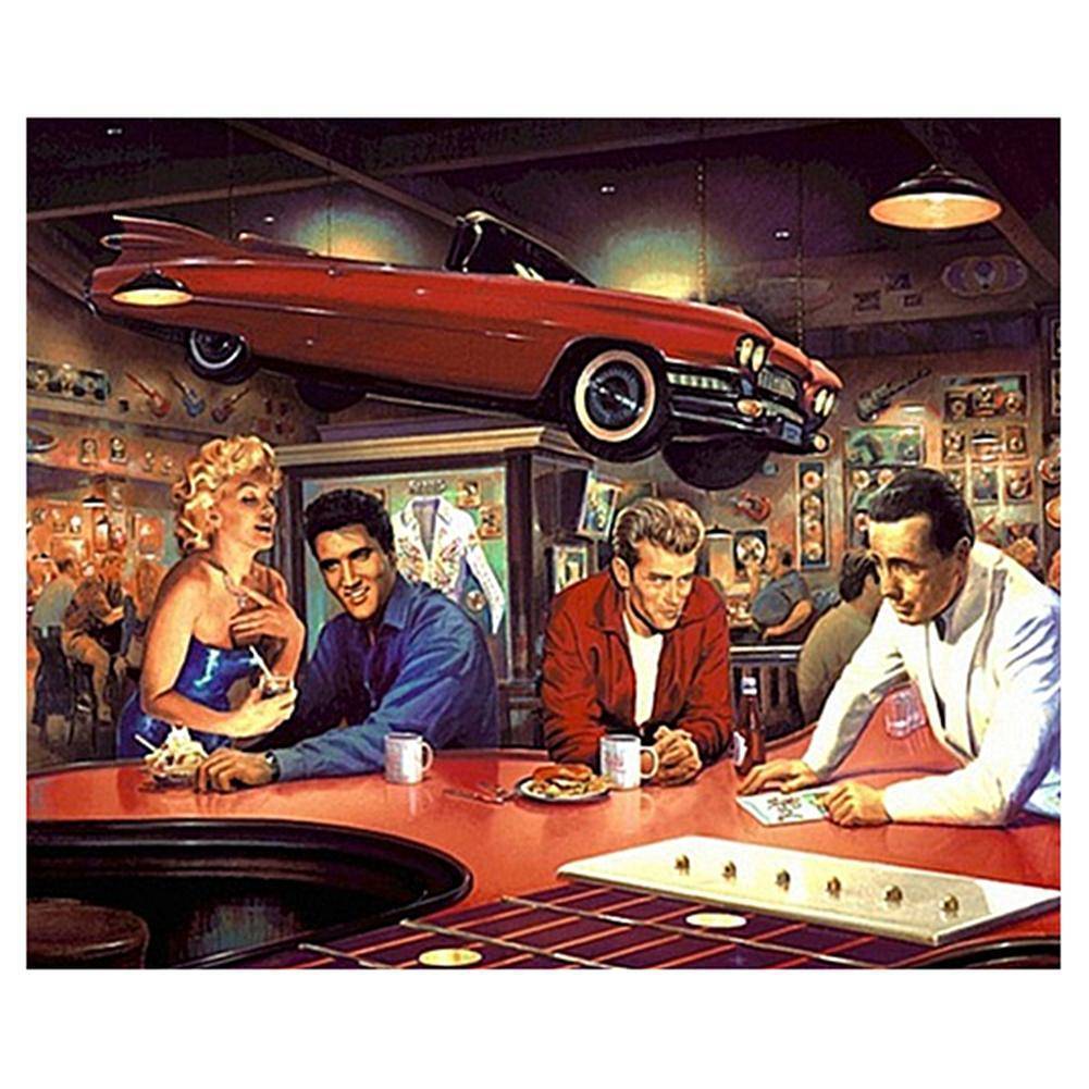 Gathering - Full Drill Round Drill - 40x30cm