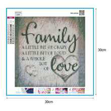 Load image into Gallery viewer, Family - Full Drill Round Drill - 30x30cm
