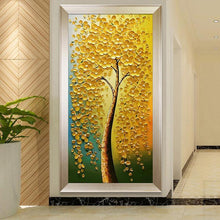 Load image into Gallery viewer, Golden Flower Tree  - Full Drill Round Drill Painting - 85x45cm
