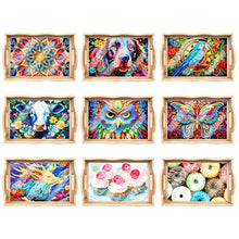 Load image into Gallery viewer, Diamond Painting Nesting Food Trays with Handle
