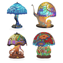 Load image into Gallery viewer, Mushroom-Single Side Drill-Diamond Desktop Ornament With Light Strip
